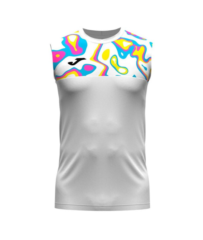 T-shirt De Tennis Joma Torneo Capsule Blanc Homme
