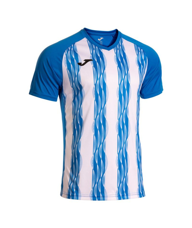 T-shirt Joma Inter V Royal Blanco Enfant
