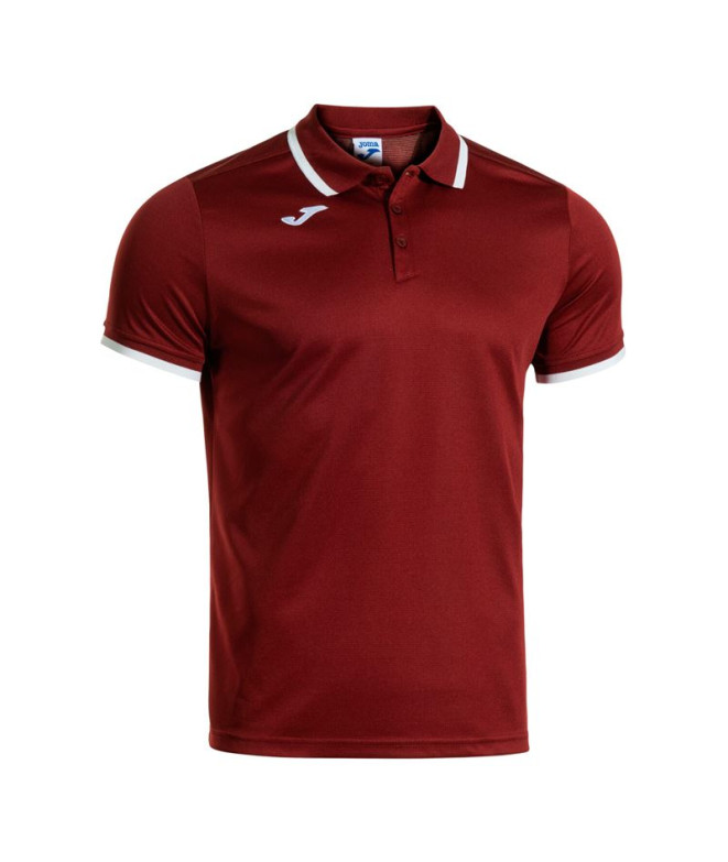 Polo Joma Combi Premium BurdeoBlanco Homme