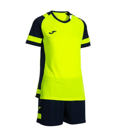 Ensemble de Football Joma Leader Femme Jaune Fluo/Bleu...