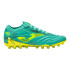 Bottes de Football Joma Powerful Cup 2527 Turquoise Gazon Artificiel Enfant