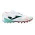 Bottes de Football Joma Striker 2502 Blanc Herbe Artificielle Enfant