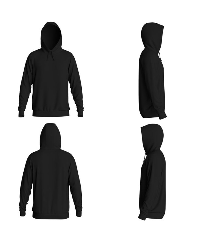 Sweat Kappa Jalvo Homme Noir