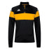 Sweat Fitness Kappa Dovare Homme Noir/Jaune Chrome