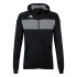 Sweat Kappa Dacciozi Homme Noir/Grey Melange