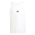 T-shirt adidas SL Tank Homme Blanc/Noir
