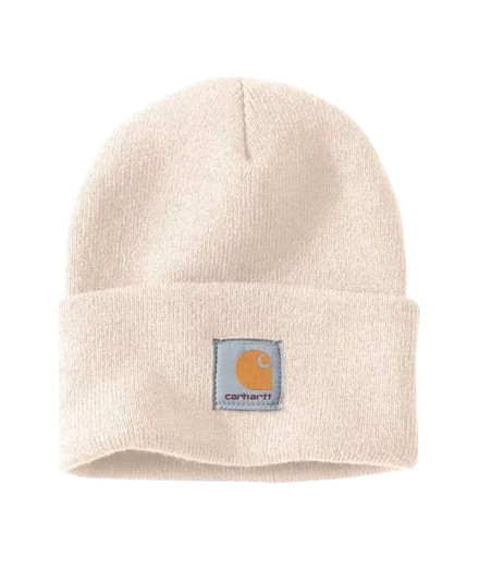 Bonnet Carhartt Watch Hat Homme Hiver Blanc