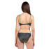 Maillot de bain de Natation Aquarapid Costume 2Pz Noir_Vert Femme