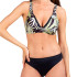 Maillot de bain de Natation Aquarapid Costume 2Pz Noir_Vert Femme