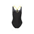 Maillot de bain de Natation Aquarapida Costume Intero Noir/Noir Femme