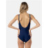 Maillot de bain de Natation Aquarapid Costume Intero Femme Bleu Foncé