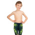 Maillot de bain De Natation Aquarapid Cost.Jammer Noir/Fl.Vert Enfant