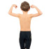 Maillot de bain De Natation Aquarapid Cost.Jammer Noir/Fl.Vert Enfant
