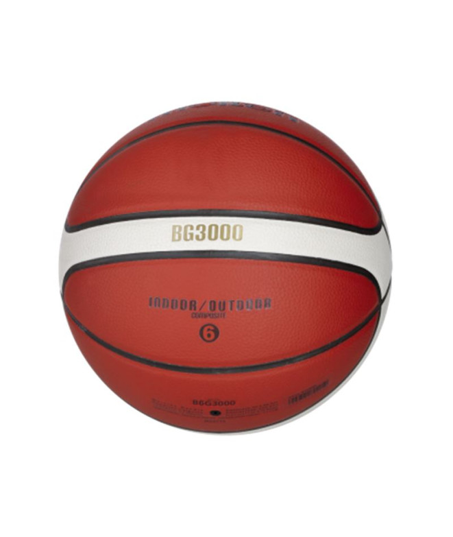 Balle de Basket-ball Molten B6G3000 Marron