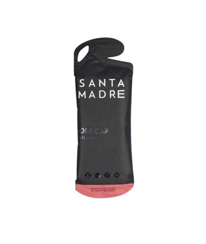 Gel Énergétique Santa Madre 30CHO Off Caf Fraise