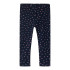 Pantalon Nommer le Nmfdavina Fleece Bru Dark Sapphire Femme