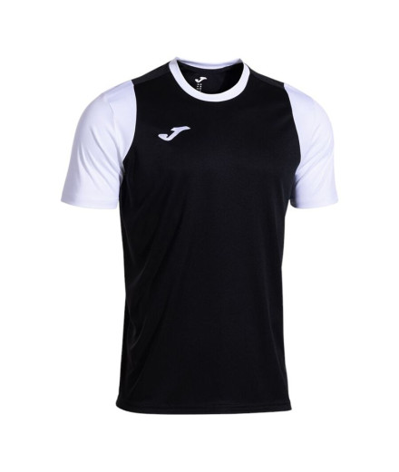 T-shirt Joma Terrain Noir Blanc Homme