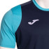 T-shirt Joma Cancha Dark Navy Turquesa Flú Enfant