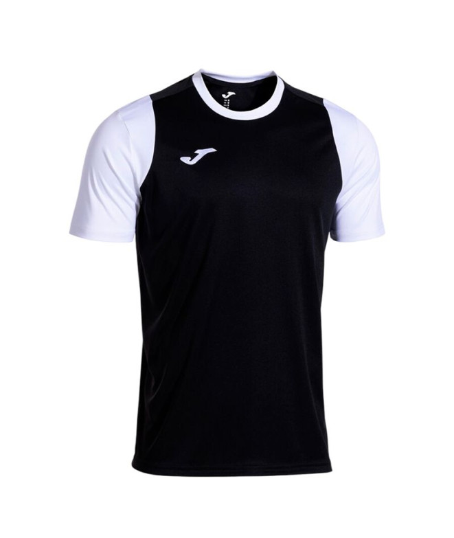T-shirt Joma Terrain Noir Blanc Enfant