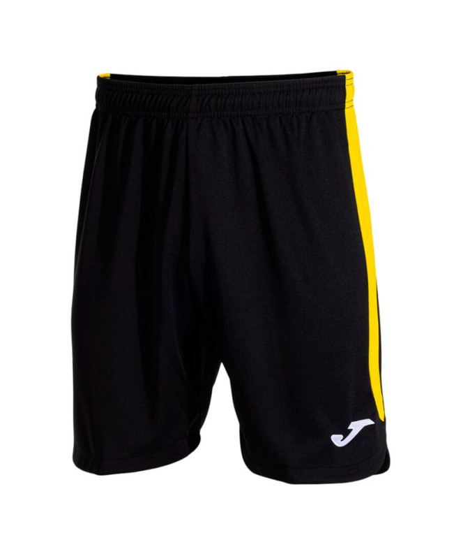 Pantalons Joma Glasgow II Noir Jaune Enfant