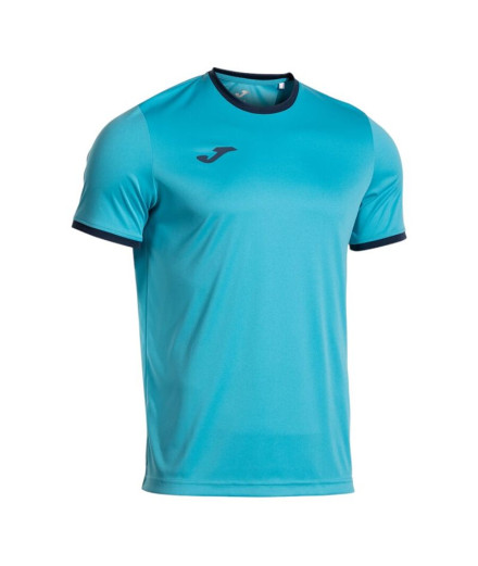 T-shirt Joma Combi Premium Turquoise Fluo Dark Navy Enfant