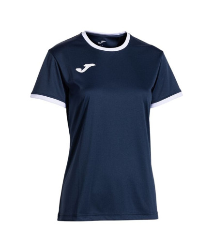 T-shirt Joma Combi Premium Marine Blanc Fille