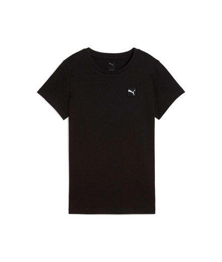 T-shirt Puma Essentials Elevated Femme Noir