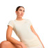 T-shirt Puma Essentials Elevated Femme Beige