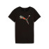 T-shirt Puma Graphics Floral Cat Femme Noir