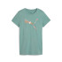T-shirt Puma Graphics Floral Cat Femme Verte