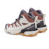 Bottes de montagne Salomon X Ultra 360 Edge Mid Gtx Femme Grenat/Vanille
