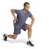 Pantalon de Fitness adidas D4T Workout Short Homme Bleu