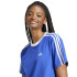 T-shirt adidas Essentials 3-Stripes Femme Bleu