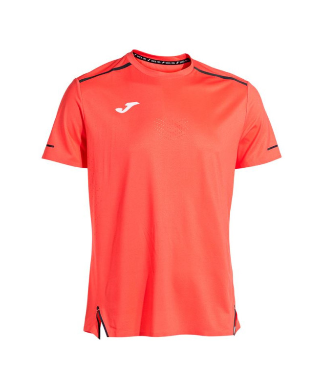 T-shirt de Running Joma Ranking Coral Enfant
