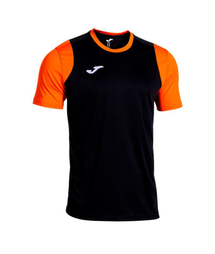 T-shirt Joma Terrain Noir Orange Enfant