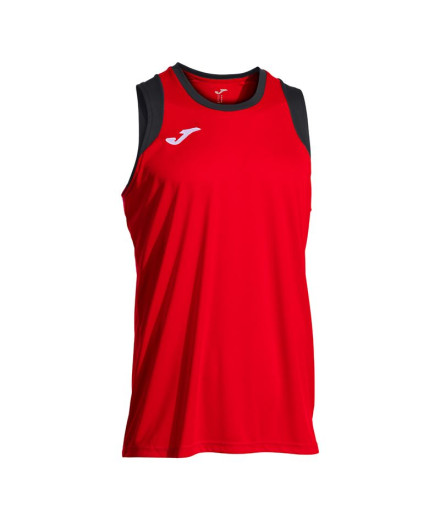 T-shirt Joma Terrain Rouge Noir Enfant