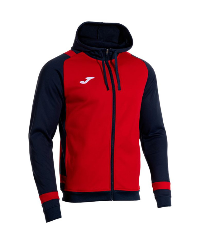 Veste Joma Lider Rouge Marine Foncé Homme