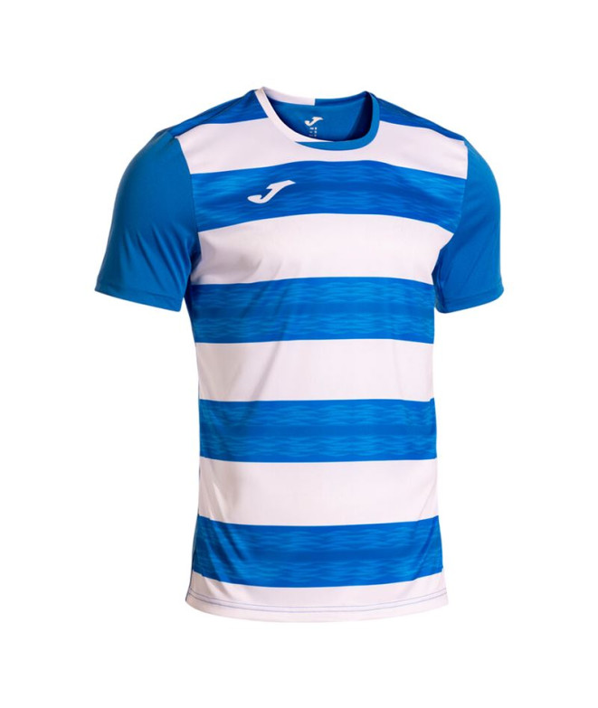 T-shirt Joma Tiger VII Royal Blanco Enfant
