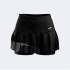 Jupe de Tennis Joma Torneo Noir Anthracite Fille