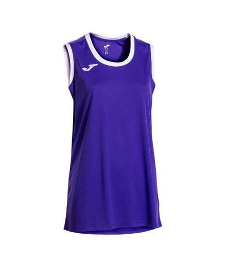 T-shirt Joma Terrain Violet Blanc Femme