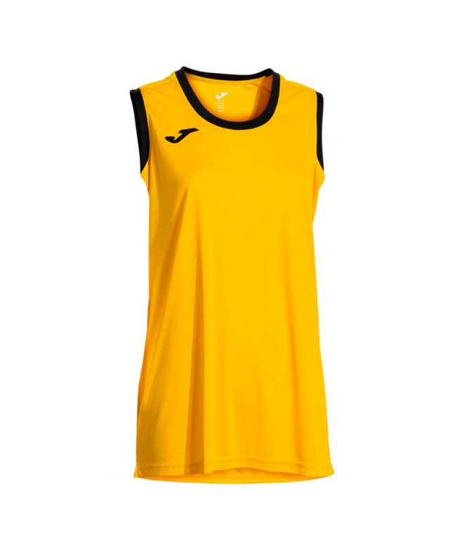 T-shirt Joma Terrain Jaune Noir Fille