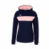 Sweat Kappa Daccia Femme Bleu Marine/Rose