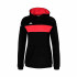 Sweat Kappa Daccia Femme Noir/Fuchsia