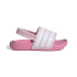 Tongs de Natation adidas Adilette Estrap Enfant Rose