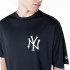 T-shirt New Era New York Yankees League Essential Homme Noir