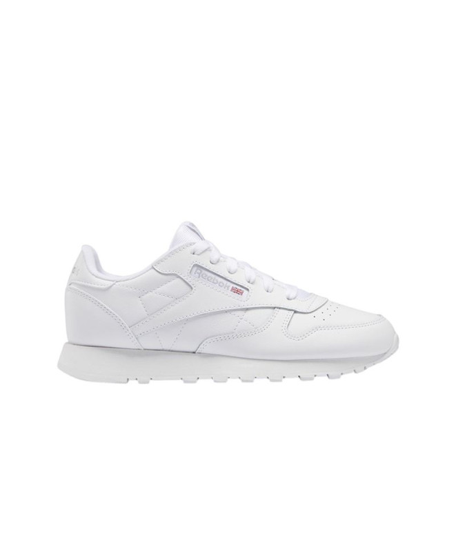 Chaussures Reebok Classic Cuir Enfant Blanc