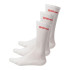 Chaussettes de Tennis Wilson Crew Logo Sock Blanc Pack
