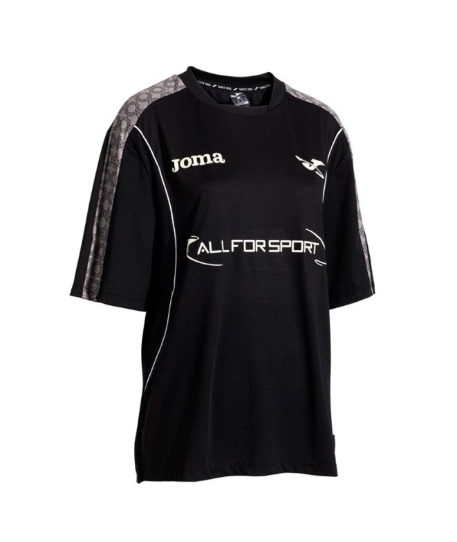 T-shirt Joma Manches Courtes U-Tribe Noir