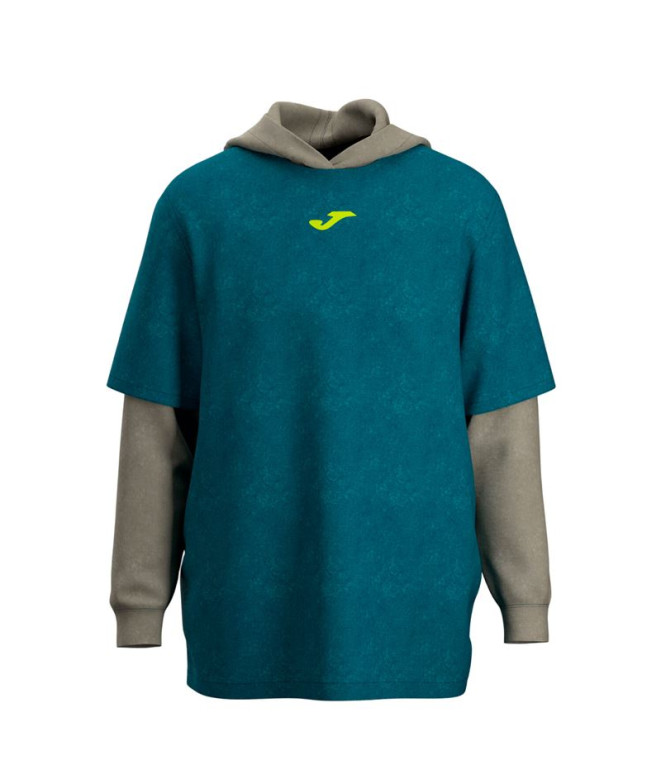 Sweat Joma à Capuche Mimétique Bleu Gris Moyen