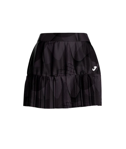 Jupe de Tennis Joma Challenge Noir Fille